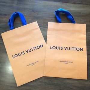 TWO Louis Vuitton Shopping bag
